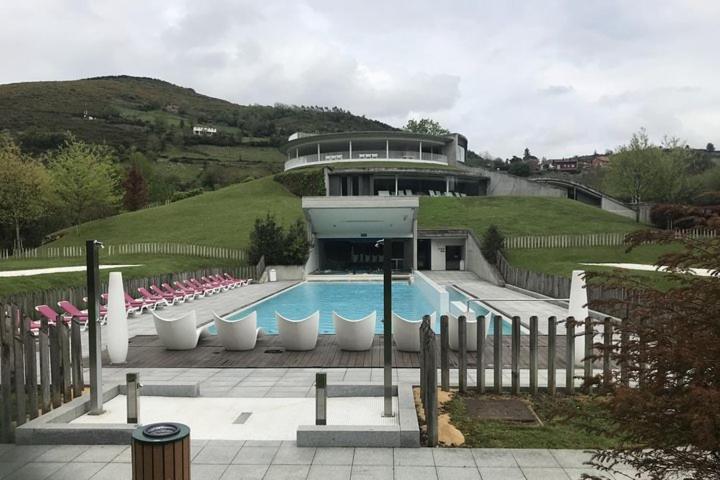 Apartamentos Spa Las Caldas Y Spa El Balneario اوفيدو المظهر الخارجي الصورة